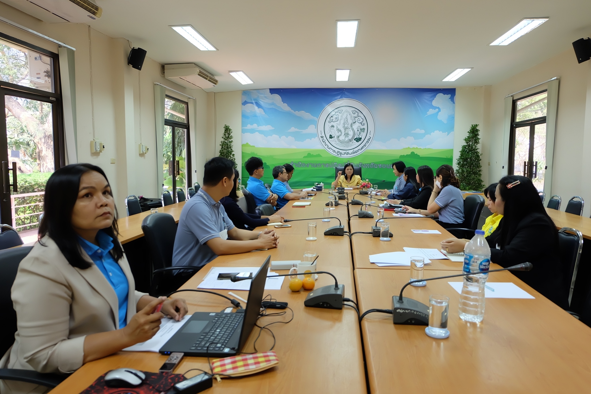 title - ผู้ตรวจราชการกรม ประชุมติดตามผลการดำเนินงานตามแผนการตรวจราชการส.ป.ก. ประจำปีงบประมาณ พ.ศ. 2566 รอบที่ 1 เขตตรวจราชการที่ 12 จังหวัดขอนแก่น